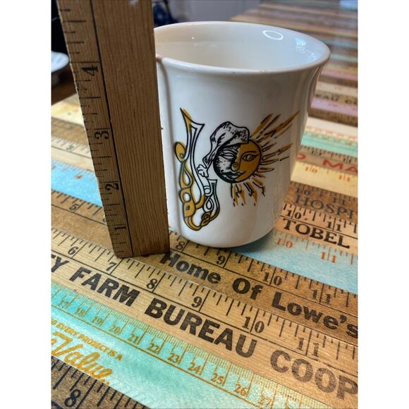 Carrigaline Pottery Ireland Coffee Mug Vintage Irish blessing May Good Luck - Picture 9 of 10